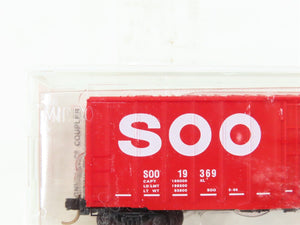 N Scale Micro-Trains MTL 27260 SOO Line 50' Plug Door Box Car #19369