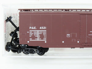 N Scale Micro-Trains MTL 32260 PGE Pacific Great Eastern 50' Box Car #4521