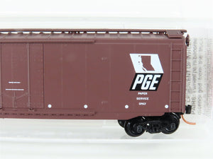 N Scale Micro-Trains MTL 32260 PGE Pacific Great Eastern 50' Box Car #4521
