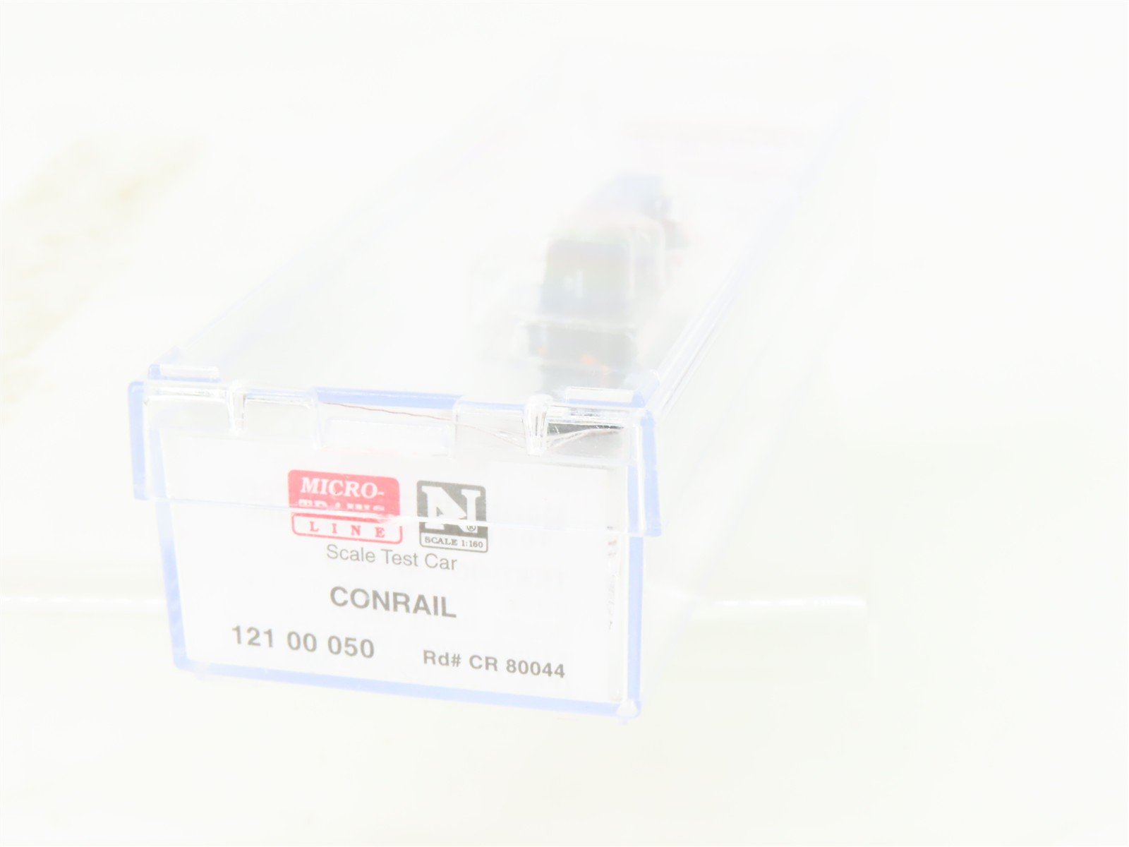 N Scale Micro-Trains MTL 12100050 CR Conrail Railroad Scale Test Car #80044