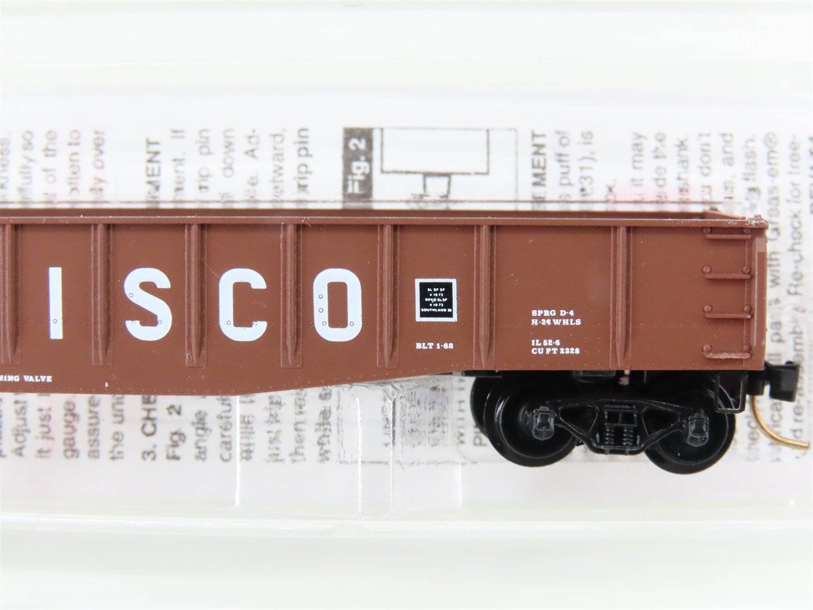 N Scale Micro-Trains MTL 46230 SL-SF Frisco Railroad 50' Gondola #51245