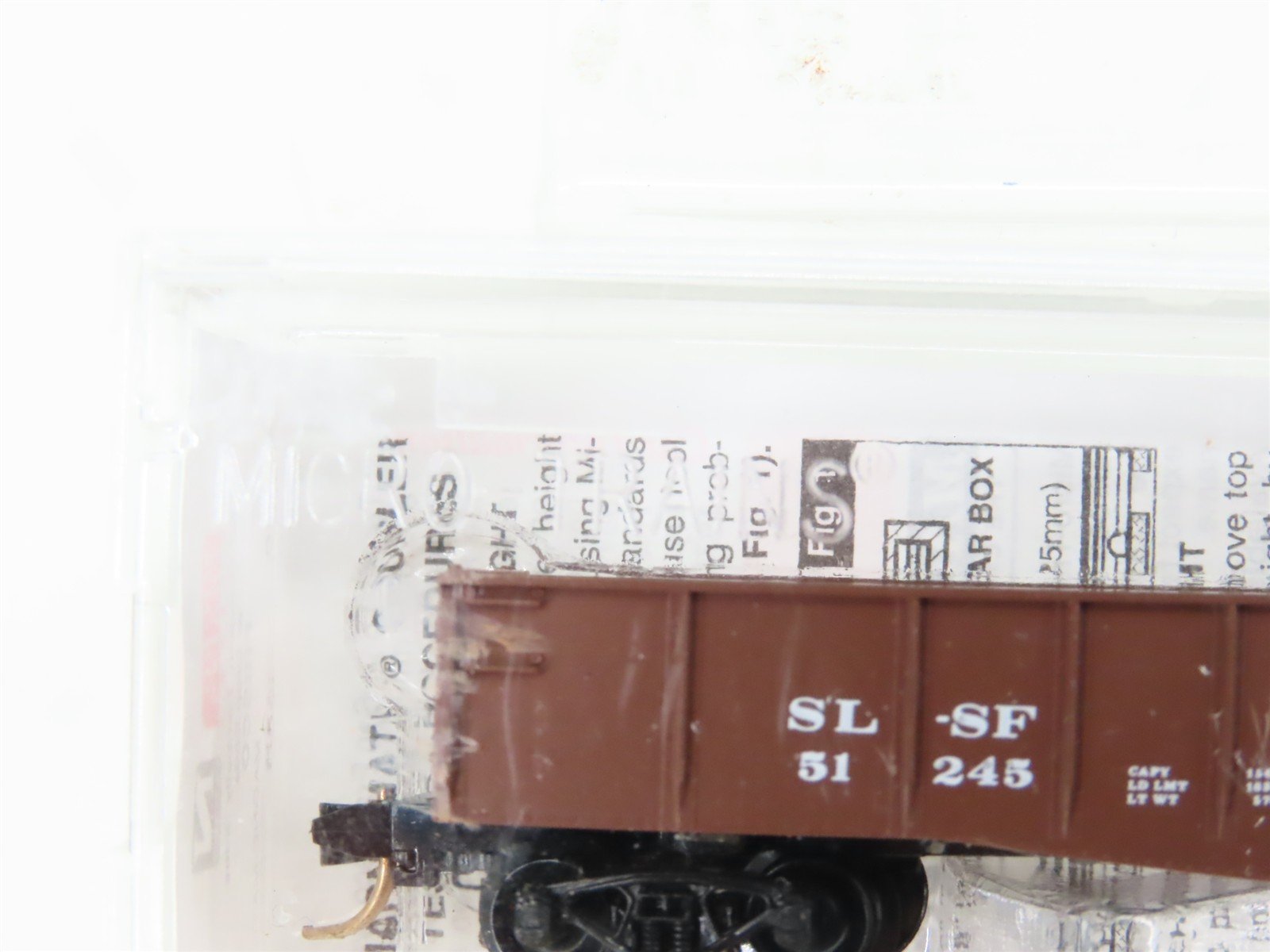 N Scale Micro-Trains MTL 46230 SL-SF Frisco Railroad 50' Gondola #51245