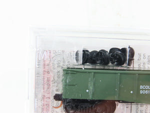 N Micro-Trains MTL 10500050 BCOL British Columbia Railway 50' Gondola #9061