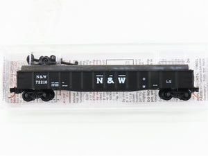 N Scale Micro-Trains MTL 04600190 N&W Norfolk & Western 50' Gondola #72216