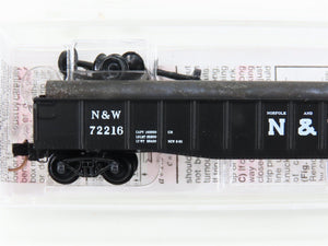 N Scale Micro-Trains MTL 04600190 N&W Norfolk & Western 50' Gondola #72216