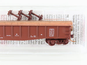 N Scale Micro-Trains MTL 04600080 ATSF Santa Fe Railroad 50' Gondola #75045