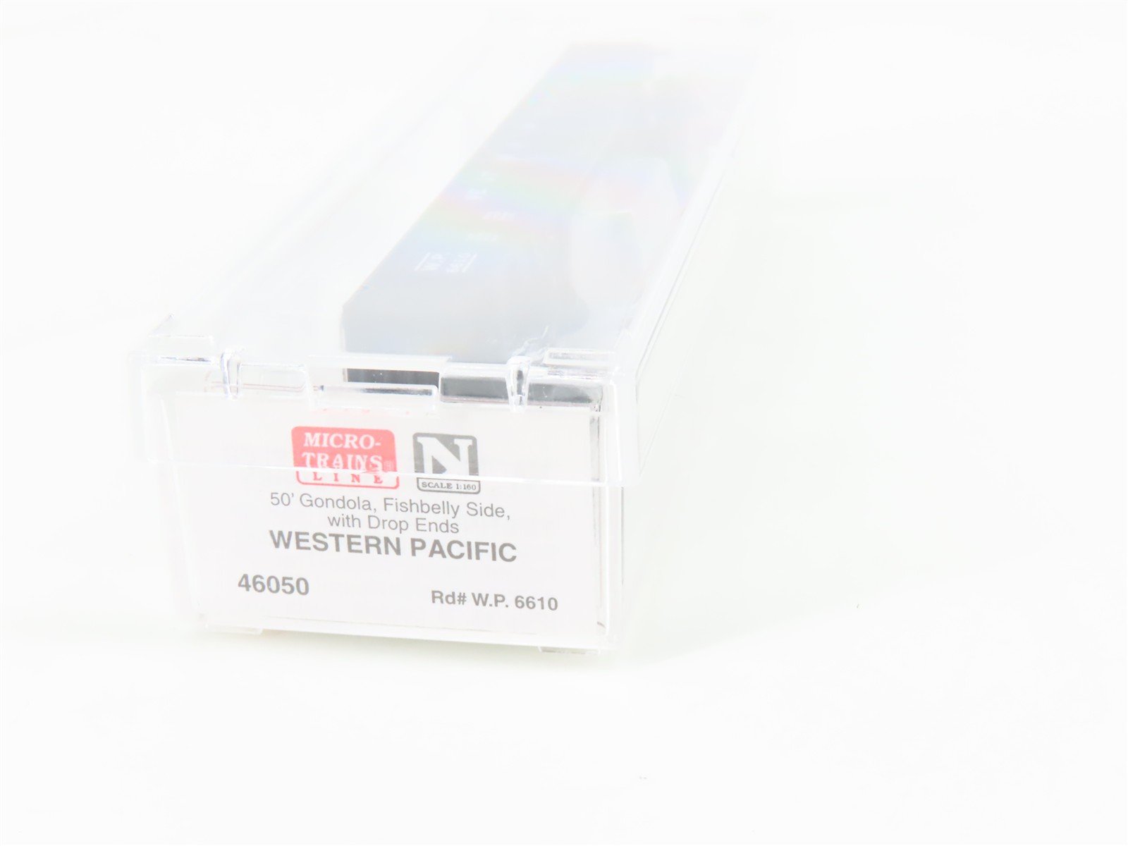 N Scale Micro-Trains MTL 46050 WP Western Pacific Railroad 50' Gondola #6610