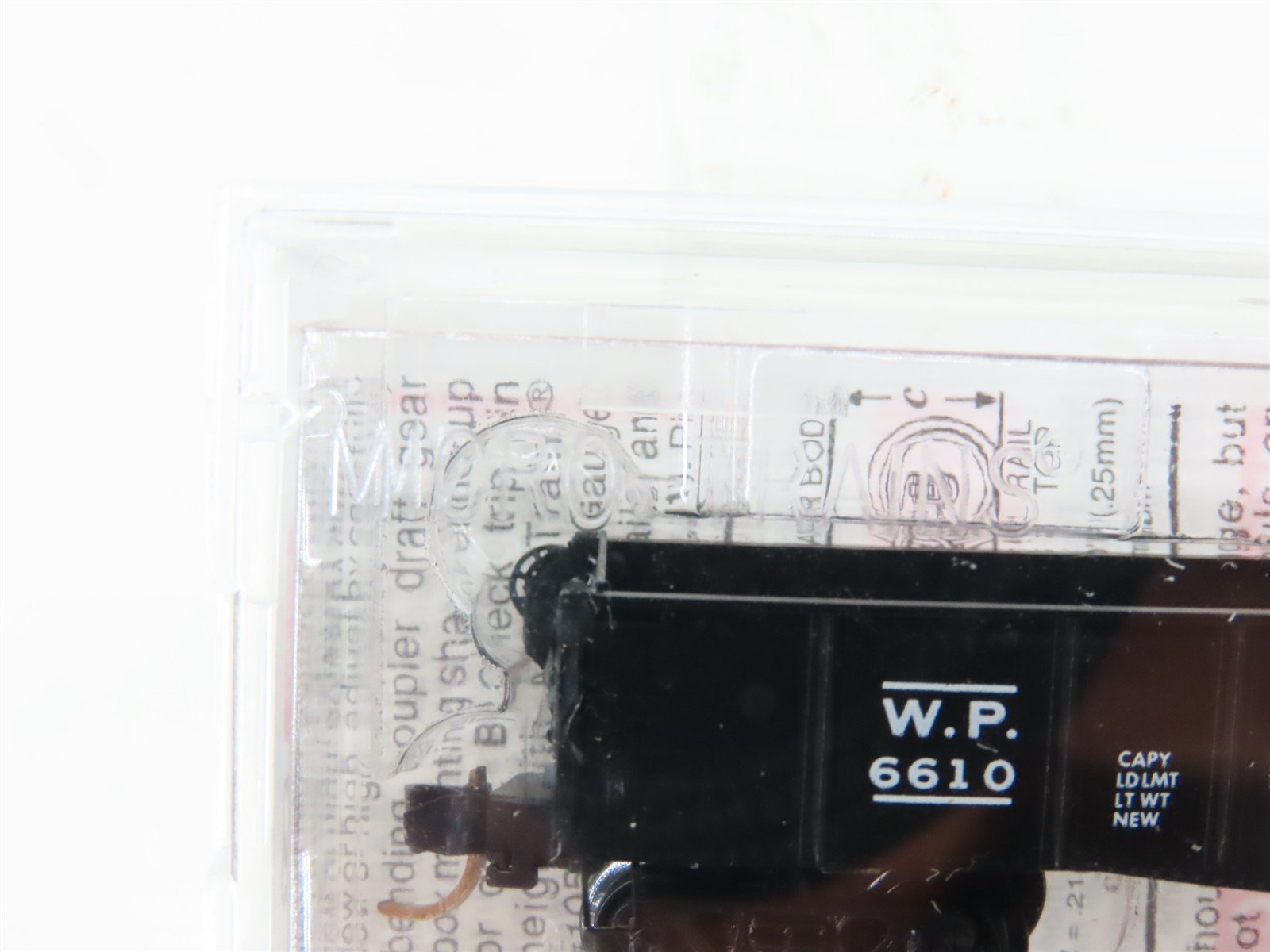 N Scale Micro-Trains MTL 46050 WP Western Pacific Railroad 50' Gondola #6610
