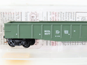 N Scale Micro-Trains MTL 105050 BCOL British Columbia Railway 50' Gondola #9077