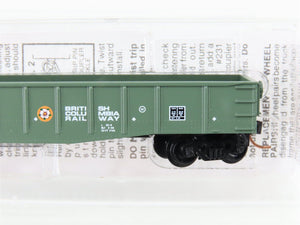 N Scale Micro-Trains MTL 105050 BCOL British Columbia Railway 50' Gondola #9077