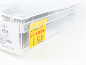 N Scale Micro-Trains MTL 105050 BCOL British Columbia Railway 50' Gondola #9077