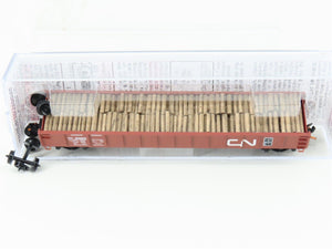 N Scale Micro-Trains MTL 04800120 CN Canadian National 50' Gondola #163553