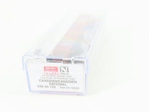 N Scale Micro-Trains MTL 04800120 CN Canadian National 50' Gondola #163553