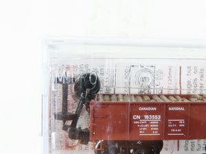 N Scale Micro-Trains MTL 04800120 CN Canadian National 50' Gondola #163553