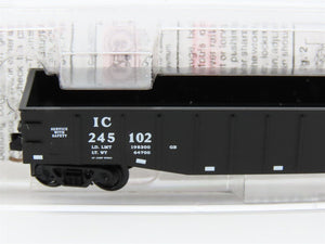 N Micro-Trains MTL 105550 IC Illinois Central 50' Fixed End Gondola #245102