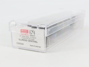 N Micro-Trains MTL 105550 IC Illinois Central 50' Fixed End Gondola #245102