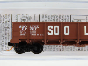 N Scale Micro-Trains MTL 08300020 SOO Line 40' Gondola #67267 w/ Load