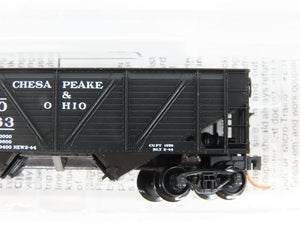 N Scale Micro-Trains MTL 57070 C&O Chesapeake & Ohio 2-Bay Hopper #55463