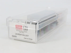 N Scale Micro-Trains MTL 56330 LV Lehigh Valley 2-Bay Open Hopper #27432
