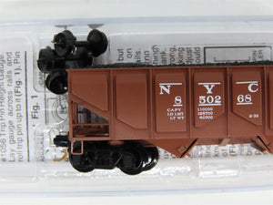 N Scale Micro-Trains MTL 08500021 NYC New York Central 2-Bay Open Hopper #850268
