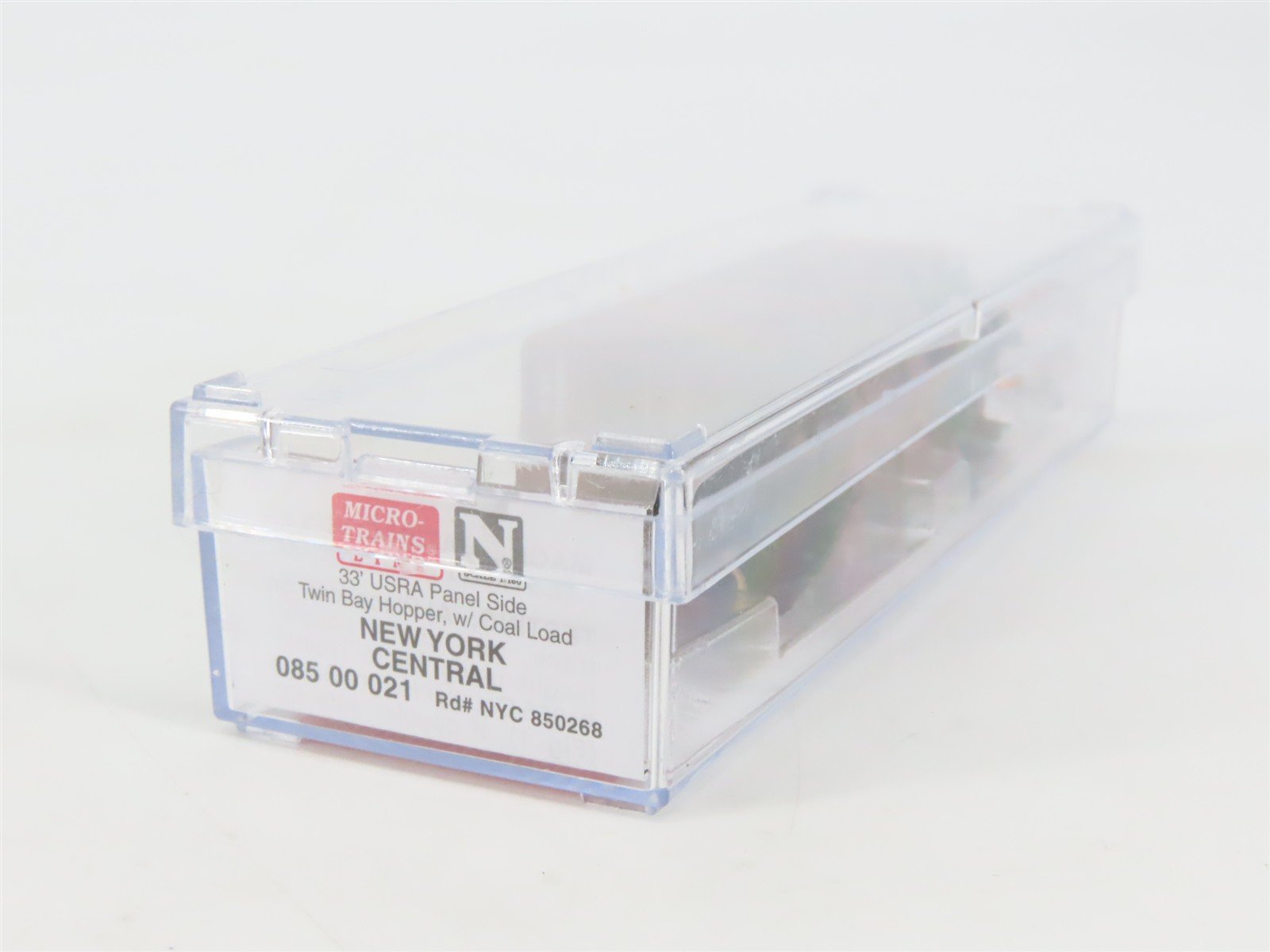 N Scale Micro-Trains MTL 08500021 NYC New York Central 2-Bay Open Hopper #850268