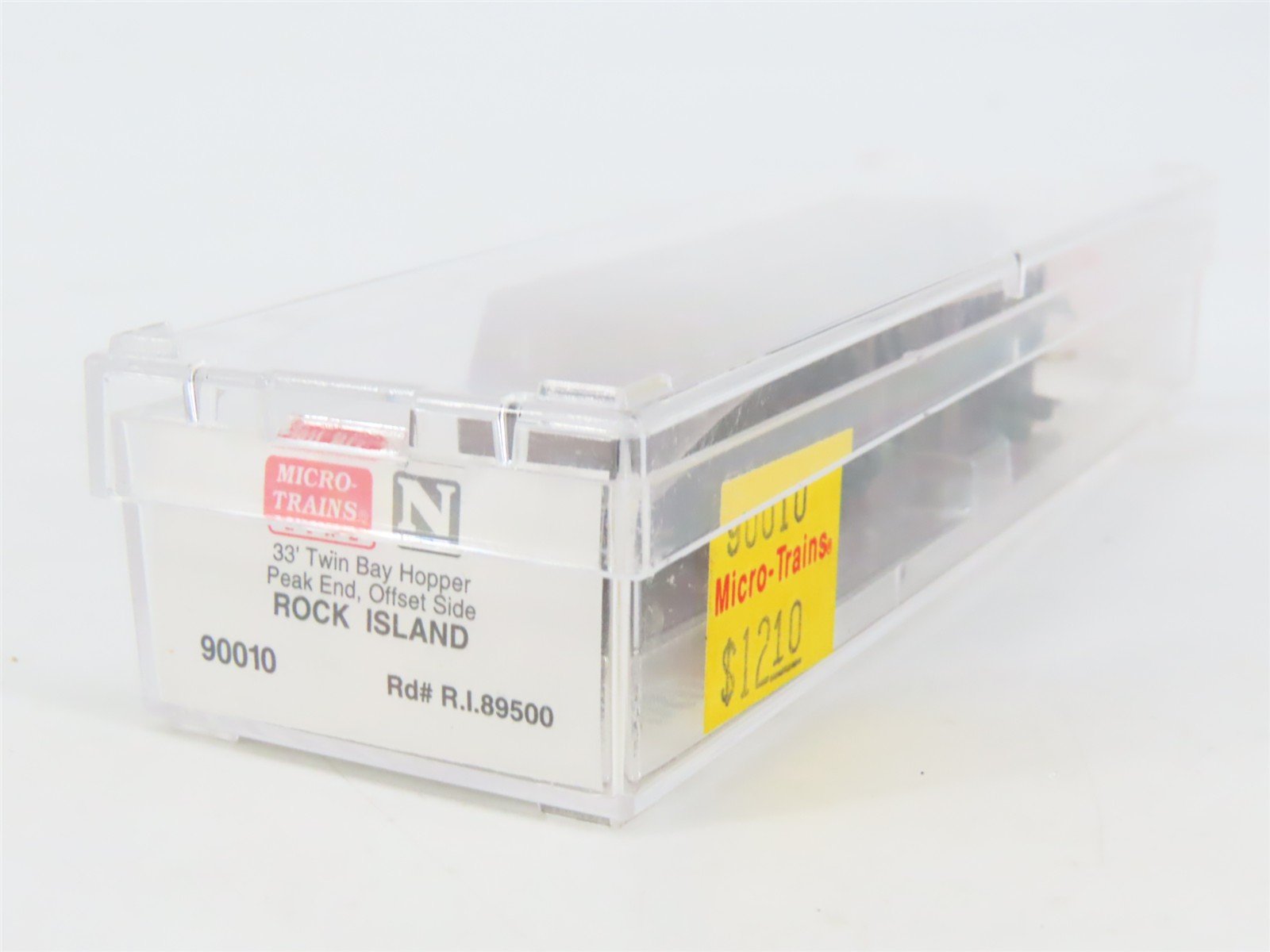 N Scale Micro-Trains MTL 90010 RI Rock Island 2-Bay Open Hopper #89500
