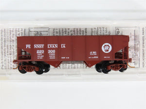 N Scale Micro-Trains MTL 56060 PRR Pennsylvania 2-Bay Open Hopper #220306