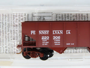 N Scale Micro-Trains MTL 56060 PRR Pennsylvania 2-Bay Open Hopper #220306