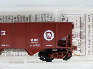 N Scale Micro-Trains MTL 56060 PRR Pennsylvania 2-Bay Open Hopper #220306