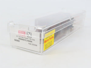 N Scale Micro-Trains MTL 56060 PRR Pennsylvania 2-Bay Open Hopper #220306