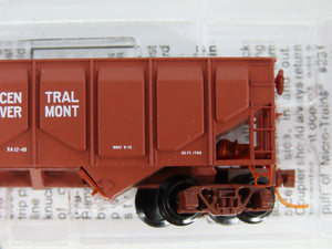 N Scale Micro-Trains MTL 08500060 CV Central Vermont 2-Bay Open Hopper #20018