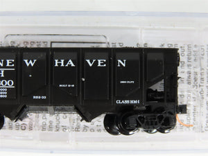 N Scale Micro-Trains MTL 08500030 NH New Haven 2-Bay Hopper #121300