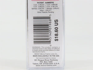 N Scale Micro-Trains MTL 08500030 NH New Haven 2-Bay Hopper #121300