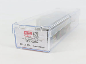 N Scale Micro-Trains MTL 08500030 NH New Haven 2-Bay Hopper #121300
