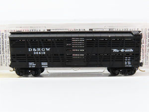 N Scale Micro-Trains MTL 35090 D&RGW Rio Grande 40' Despatch Stock Car #36419