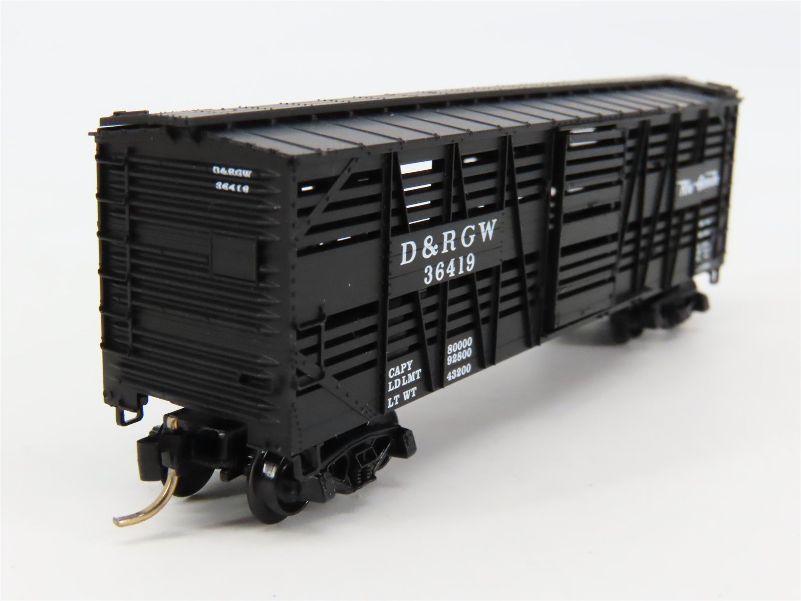 N Scale Micro-Trains MTL 35090 D&RGW Rio Grande 40' Despatch Stock Car #36419