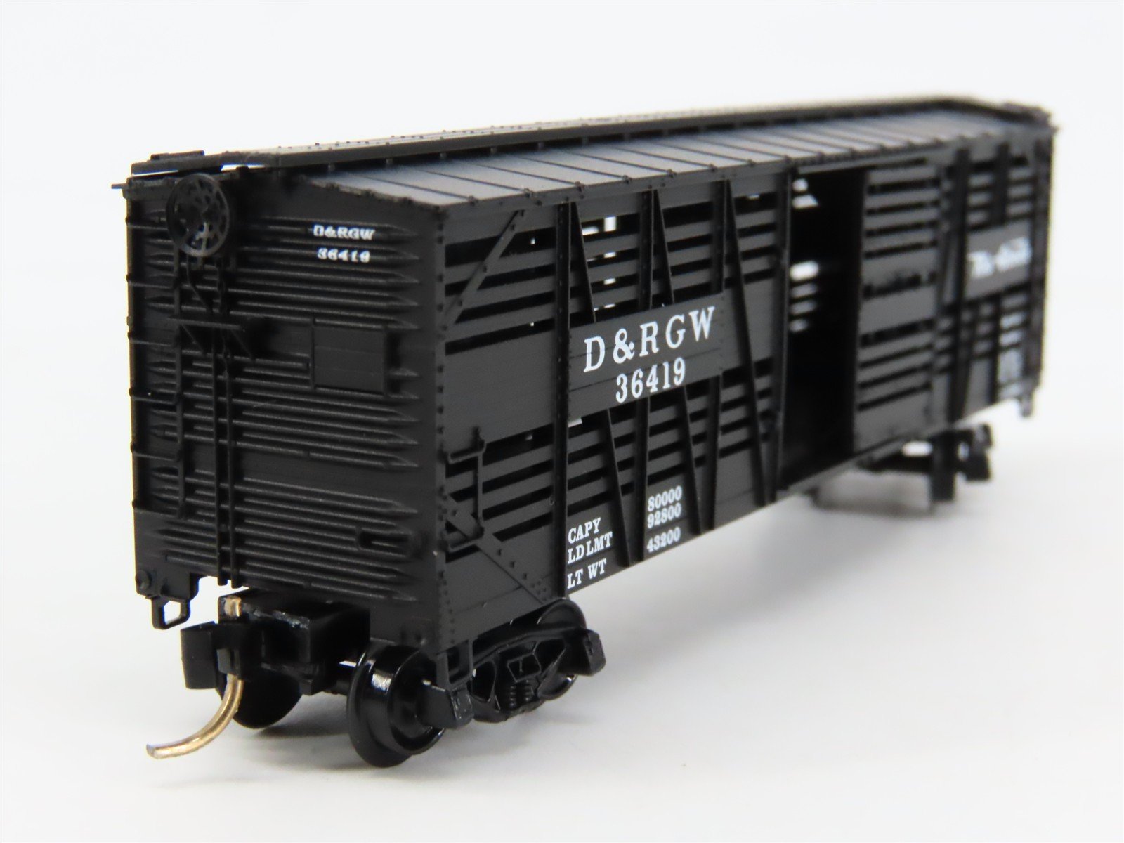 N Scale Micro-Trains MTL 35090 D&RGW Rio Grande 40' Despatch Stock Car #36419