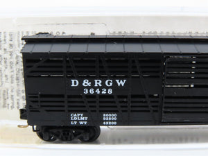 N Scale Micro-Trains MTL 35090 D&RGW Rio Grande 40' Despatch Stock Car #36428
