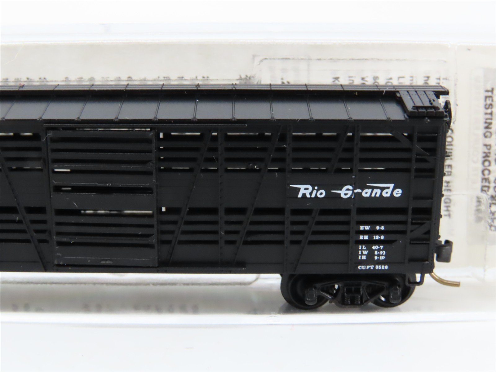 N Scale Micro-Trains MTL 35090 D&RGW Rio Grande 40' Despatch Stock Car #36428