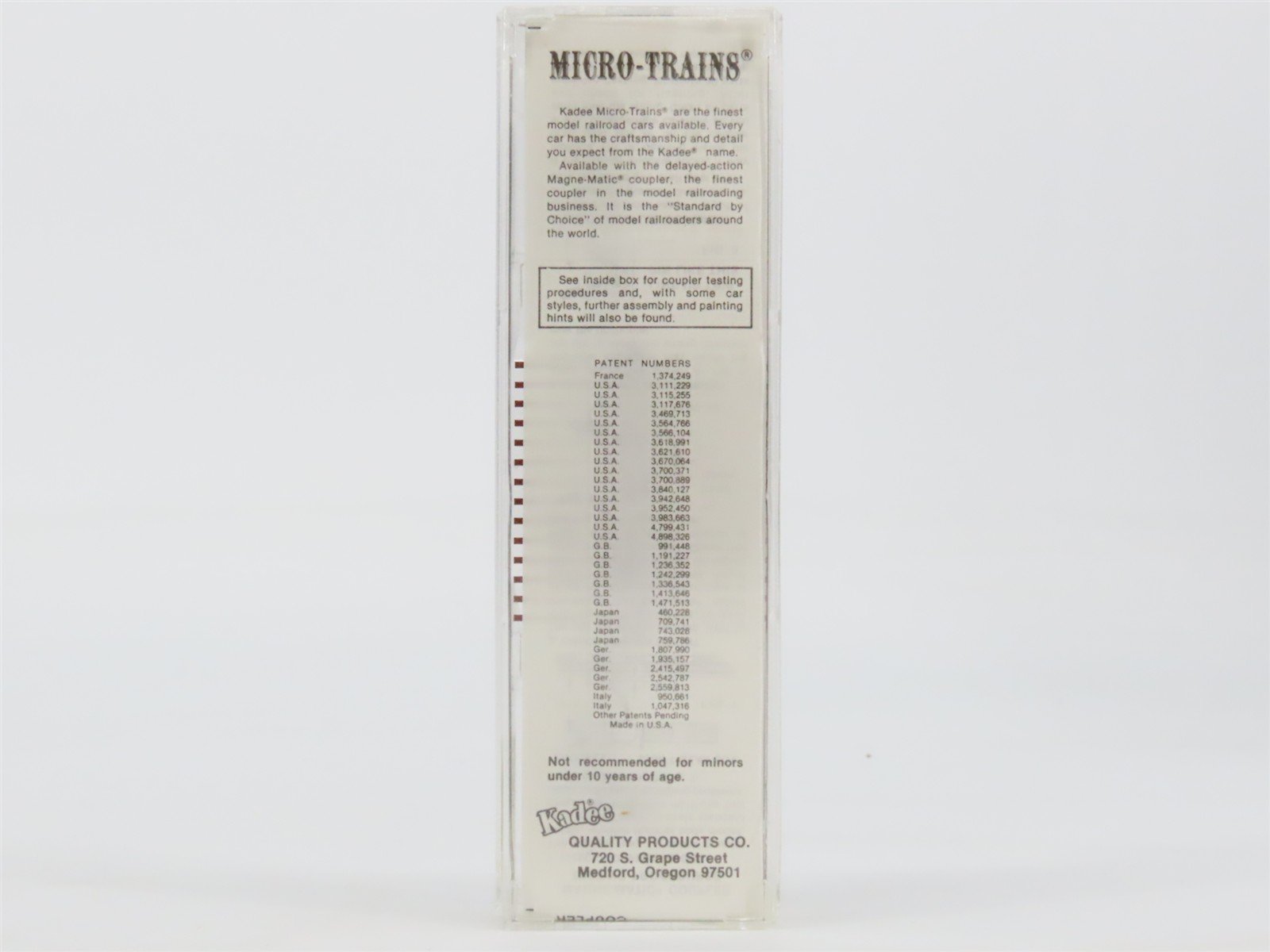 N Scale Kadee Micro-Trains MTL 44010 GN Great Northern 50' Flat Car #66208