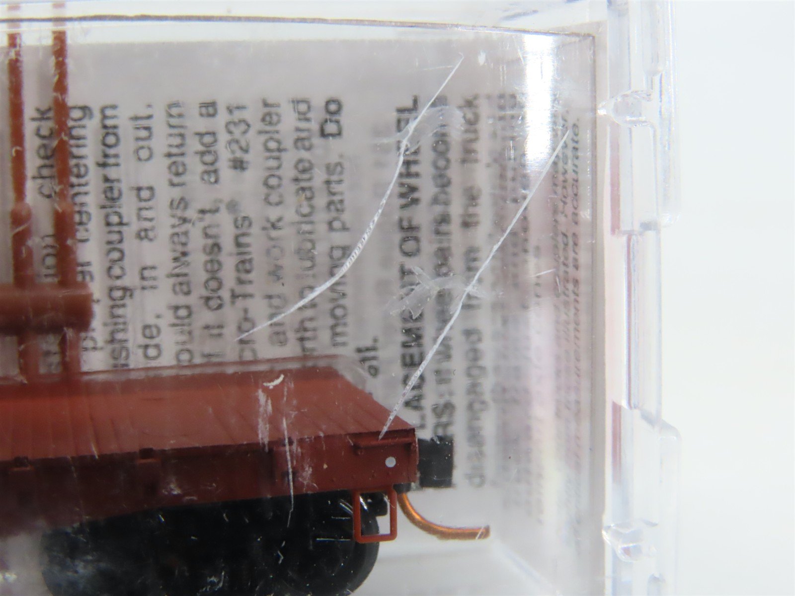 N Micro-Trains MTL 04500320 CN Canadian National 50' Flat Car #54201 w/ Load