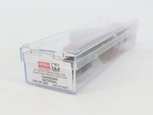 N Micro-Trains MTL 04500320 CN Canadian National 50' Flat Car #54201 w/ Load