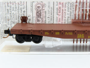 N Scale Micro-Trains MTL 45210 D&H Delaware & Hudson 50' Flat Car #16509