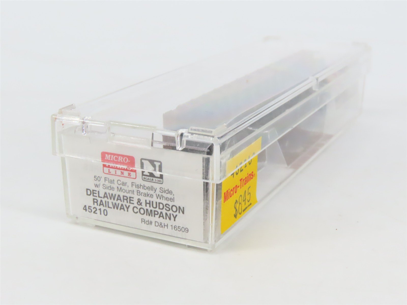N Scale Micro-Trains MTL 45210 D&H Delaware & Hudson 50' Flat Car #16509