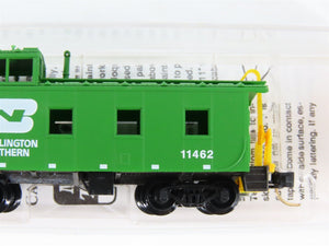 N Scale Micro-Trains MTL 100060 BN Burlington Northern 36' Steel Caboose #11462