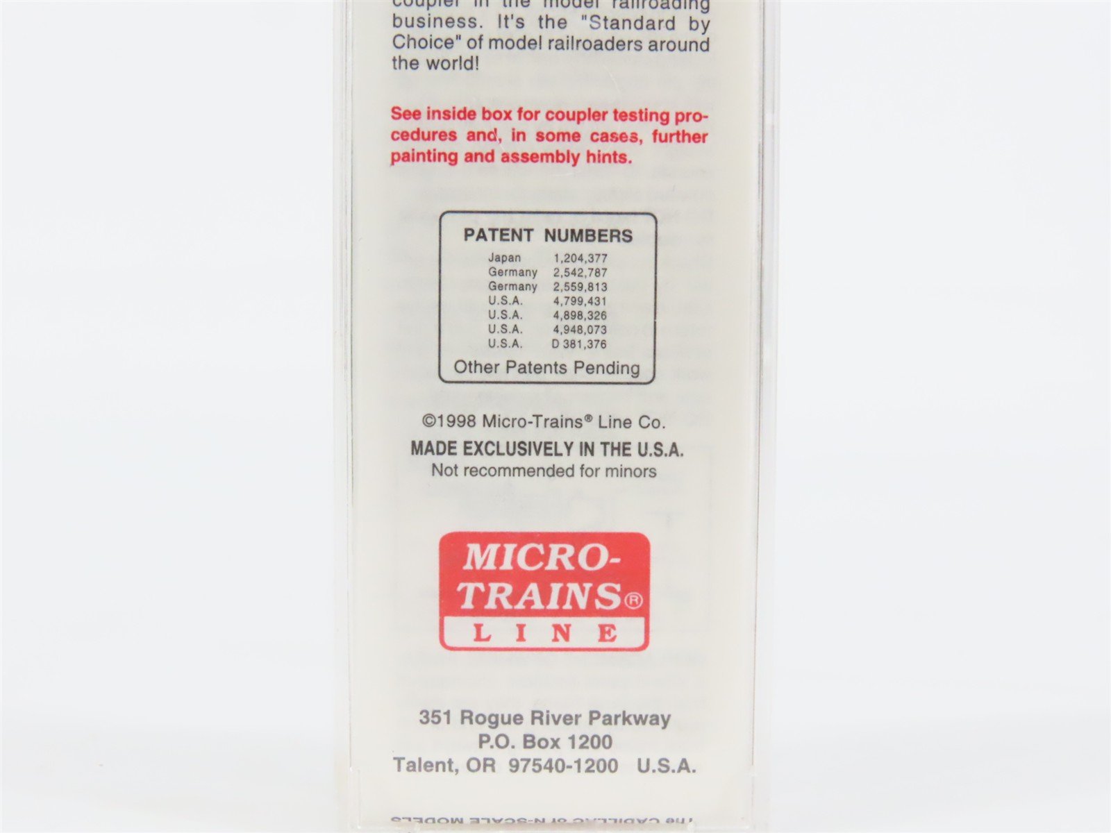 N Scale Micro-Trains MTL 100060 BN Burlington Northern 36' Steel Caboose #11462