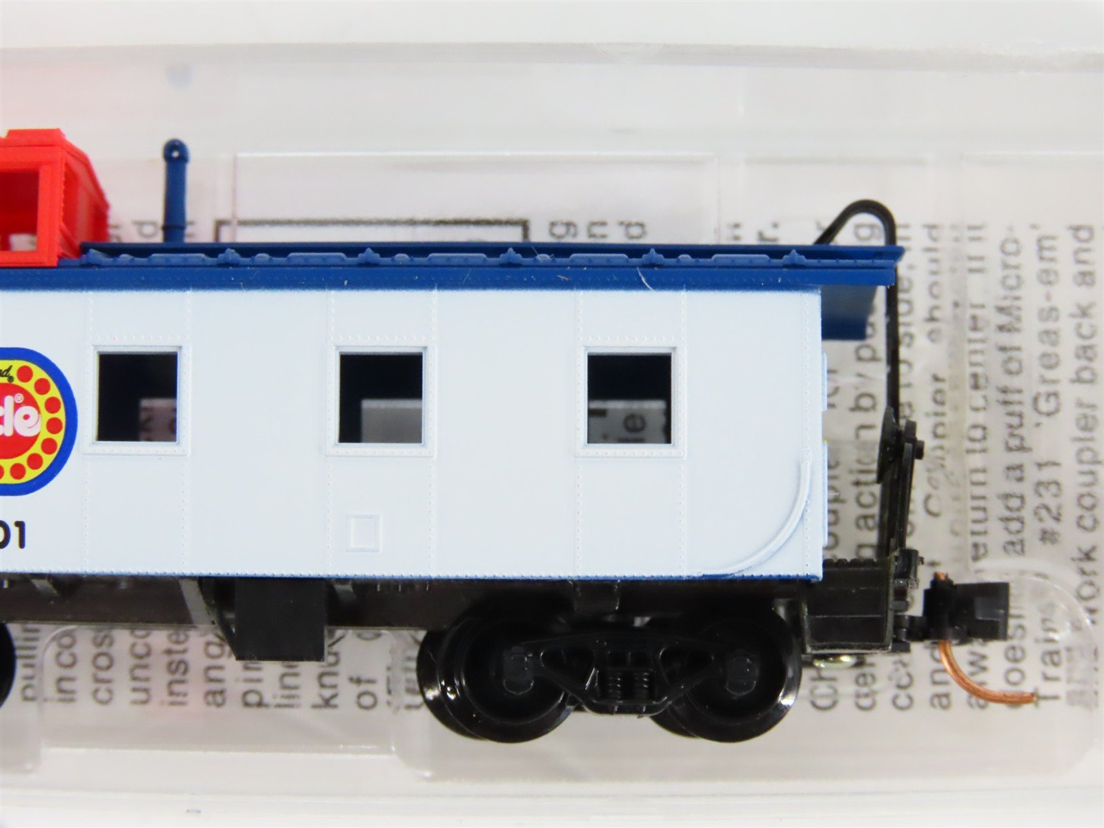 N Scale Micro-Trains MTL 100130 GH Popsicle 36' Offset Cupola Caboose #901