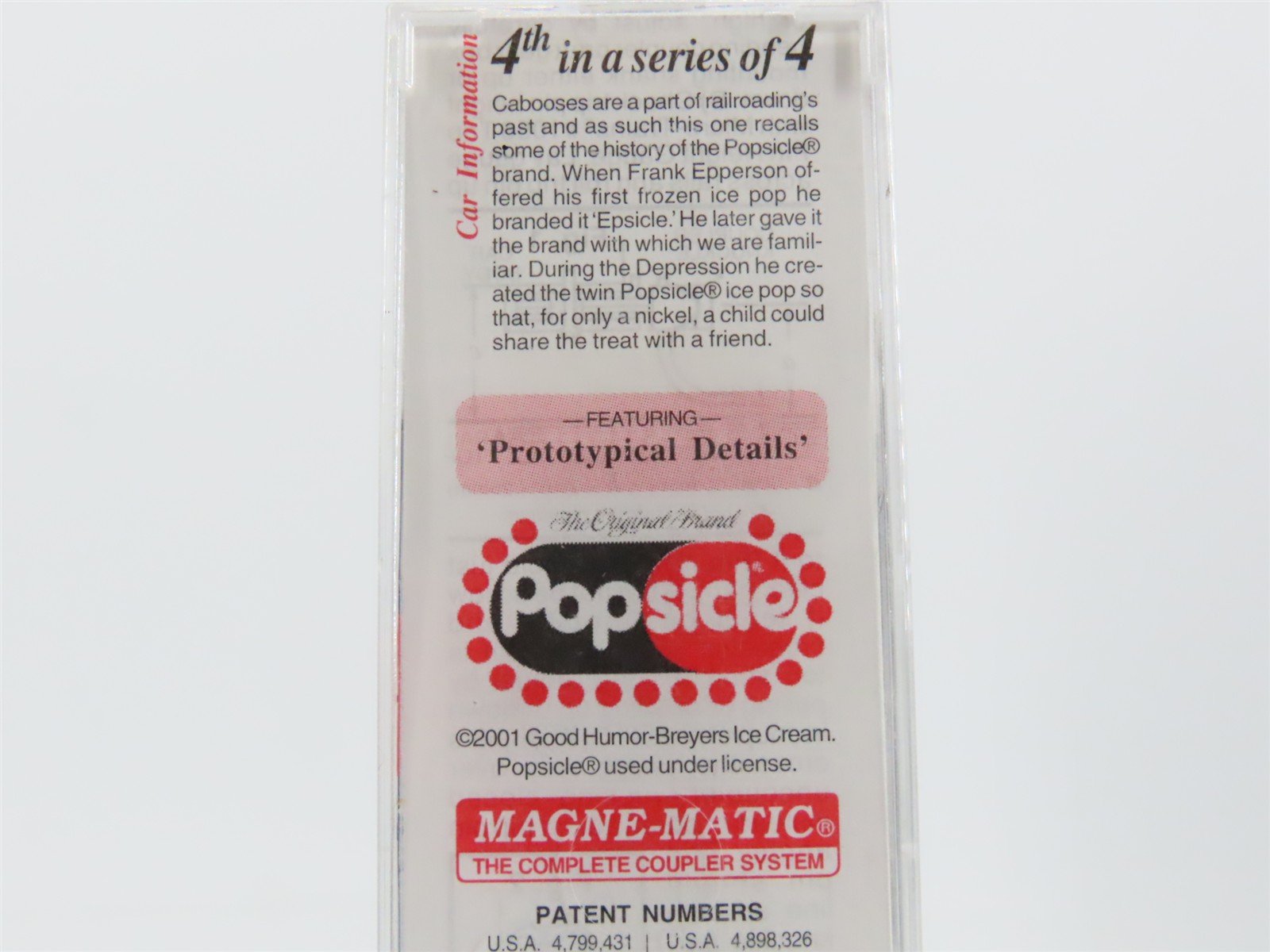 N Scale Micro-Trains MTL 100130 GH Popsicle 36' Offset Cupola Caboose #901