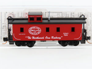 N Scale Micro-Trains MTL 51060 SP&S Spokane Portland & Seattle 34' Caboose #724