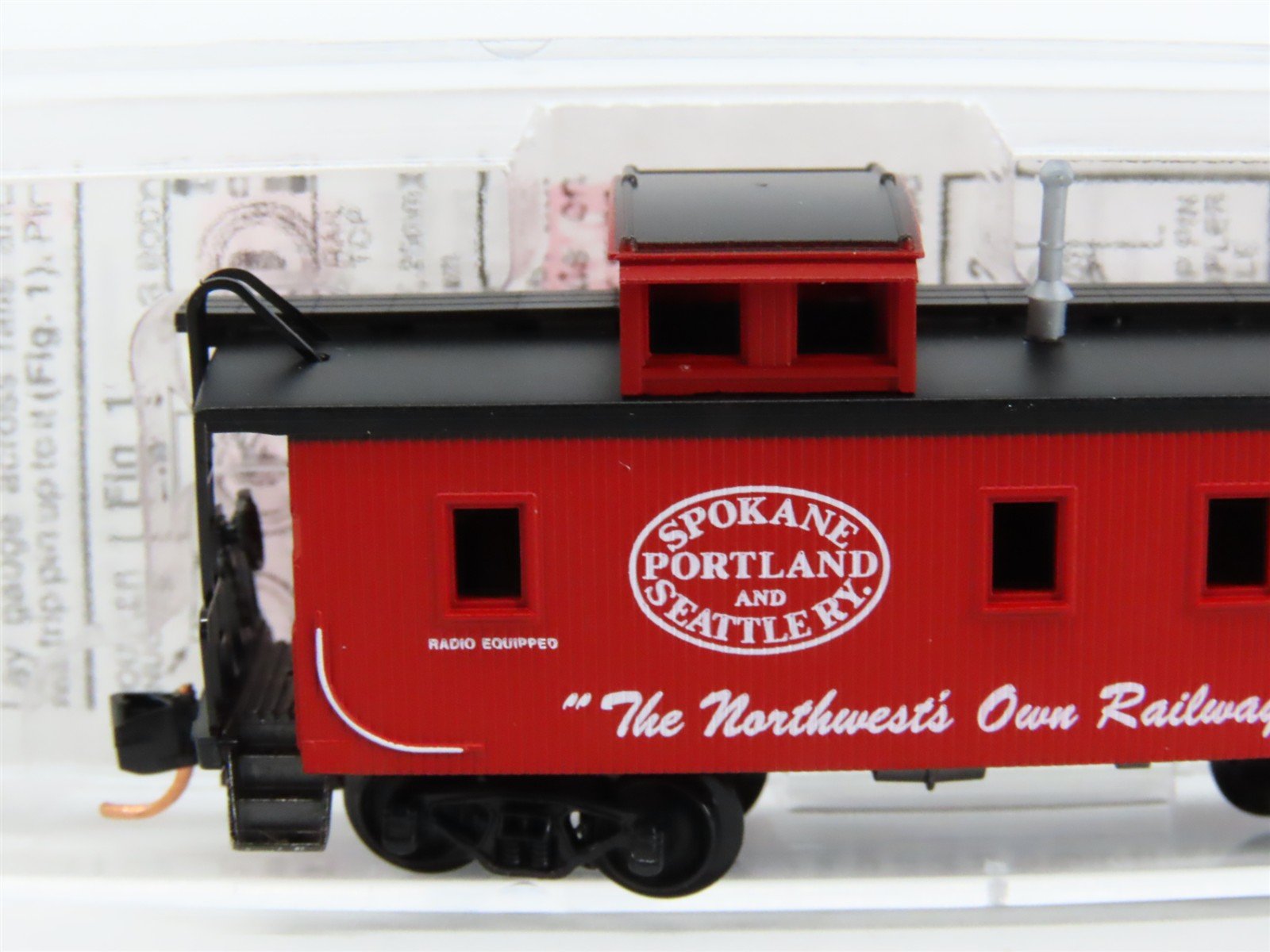 N Scale Micro-Trains MTL 51060 SP&S Spokane Portland & Seattle 34' Caboose #724